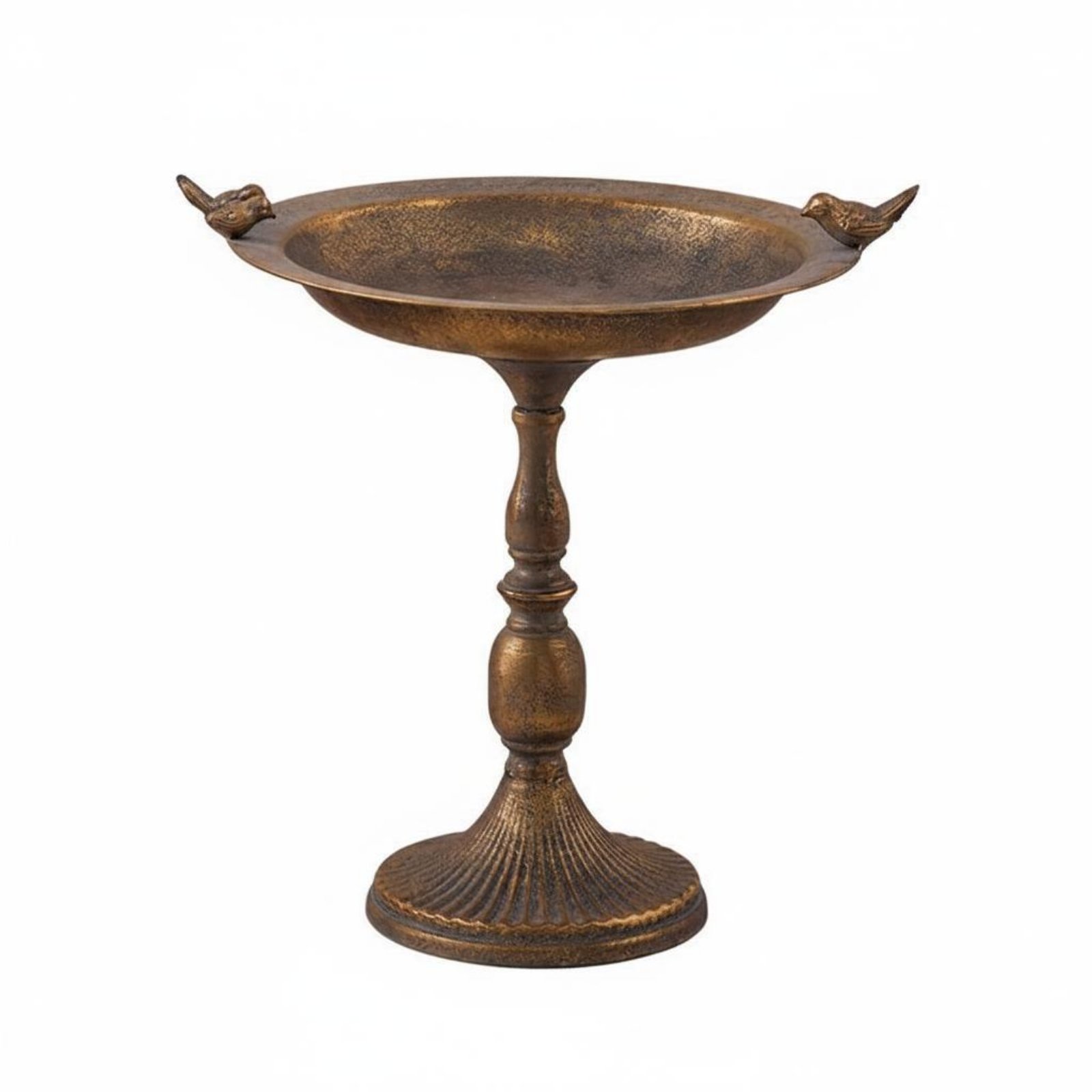 Wrought Metal Bird Feeder Stand