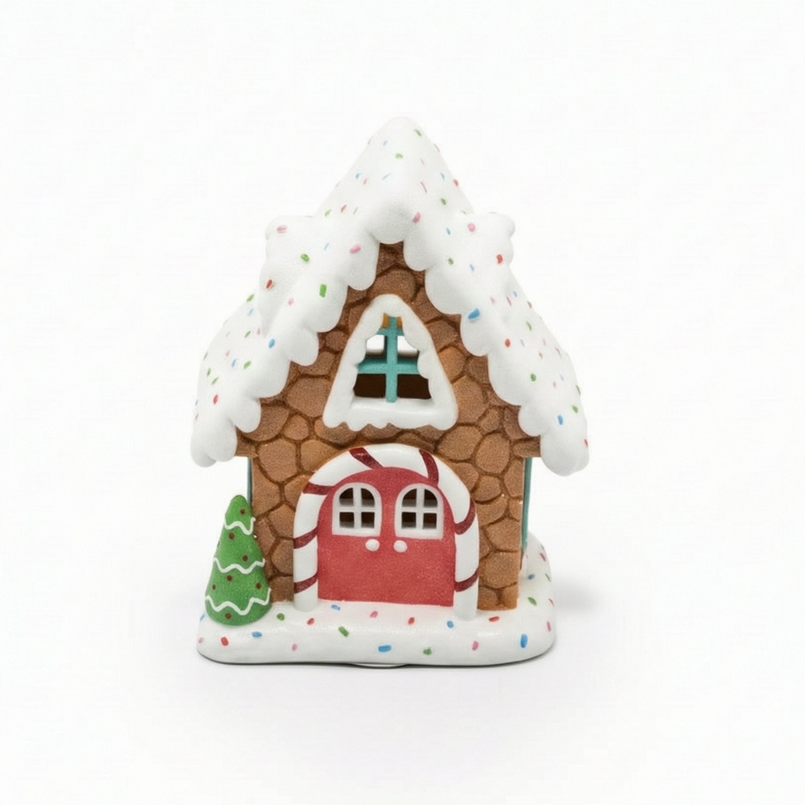 Snowy Cottage Figurine