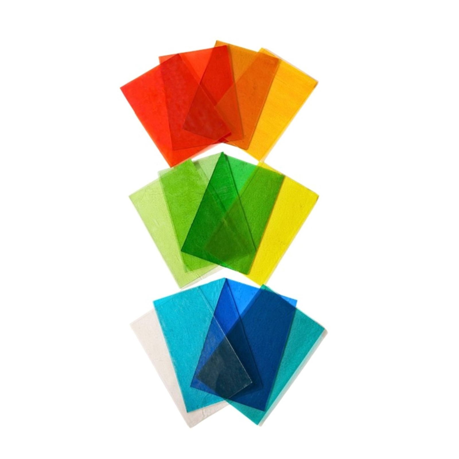 12-Piece Fused Glass Sheets