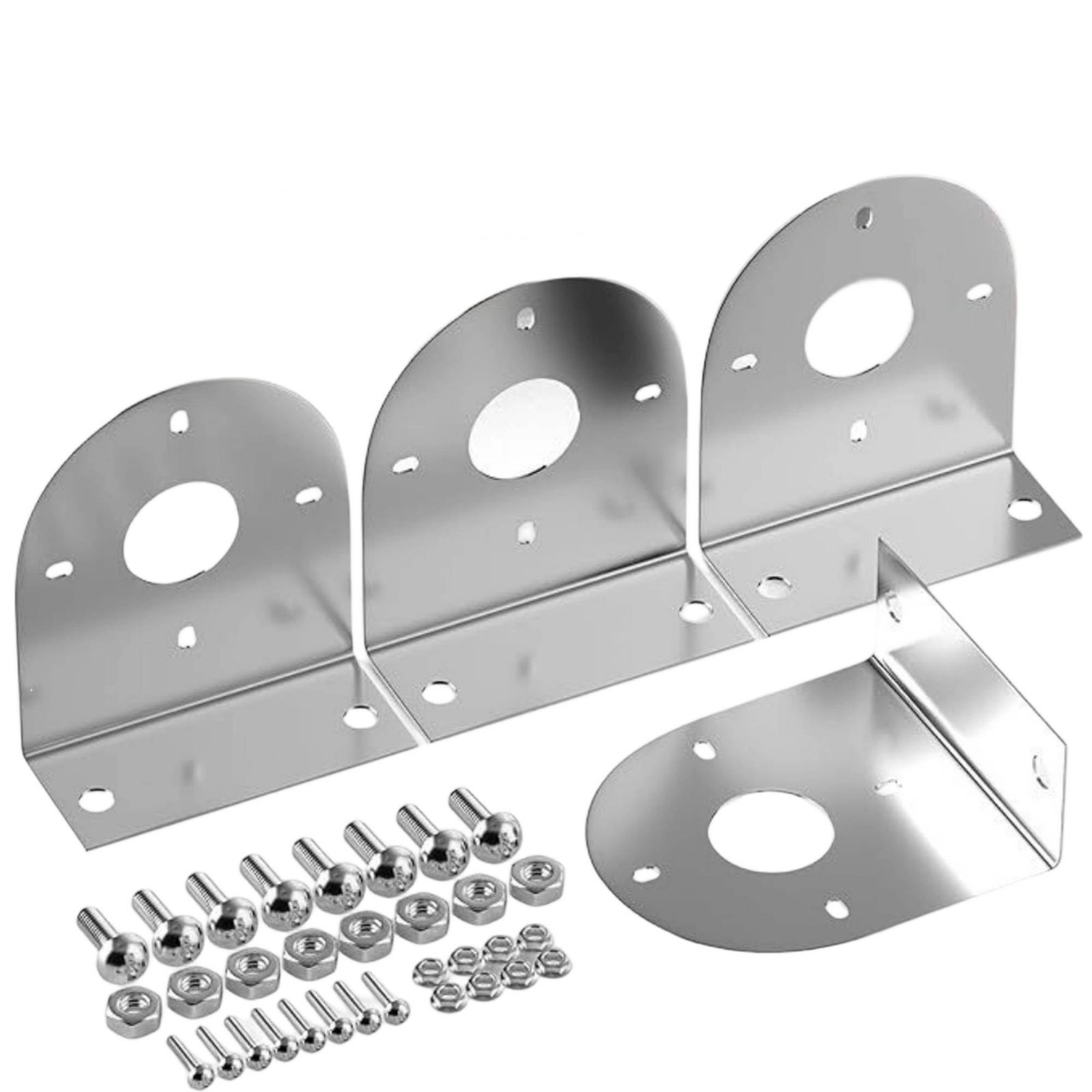 4-Piece l Shaped LED Bracket