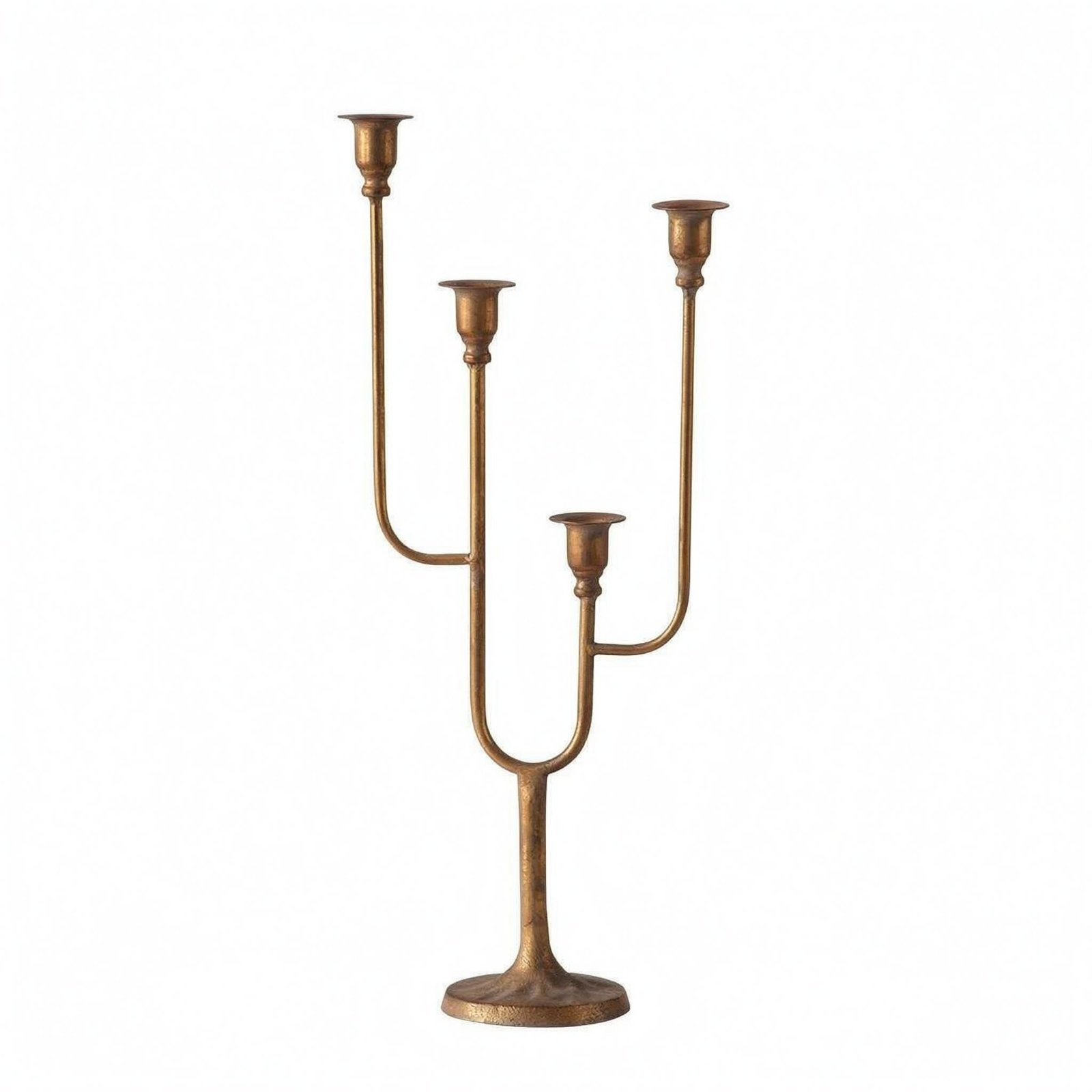 Cast Iron Candle Holder