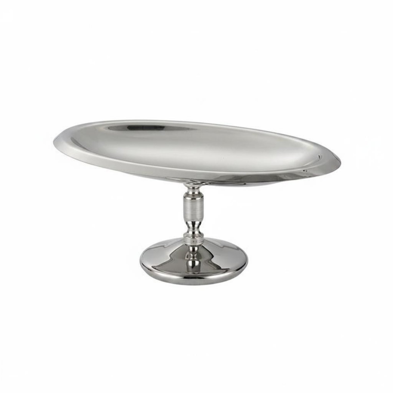 Stainless Steel Serving Tray – Oval Cup