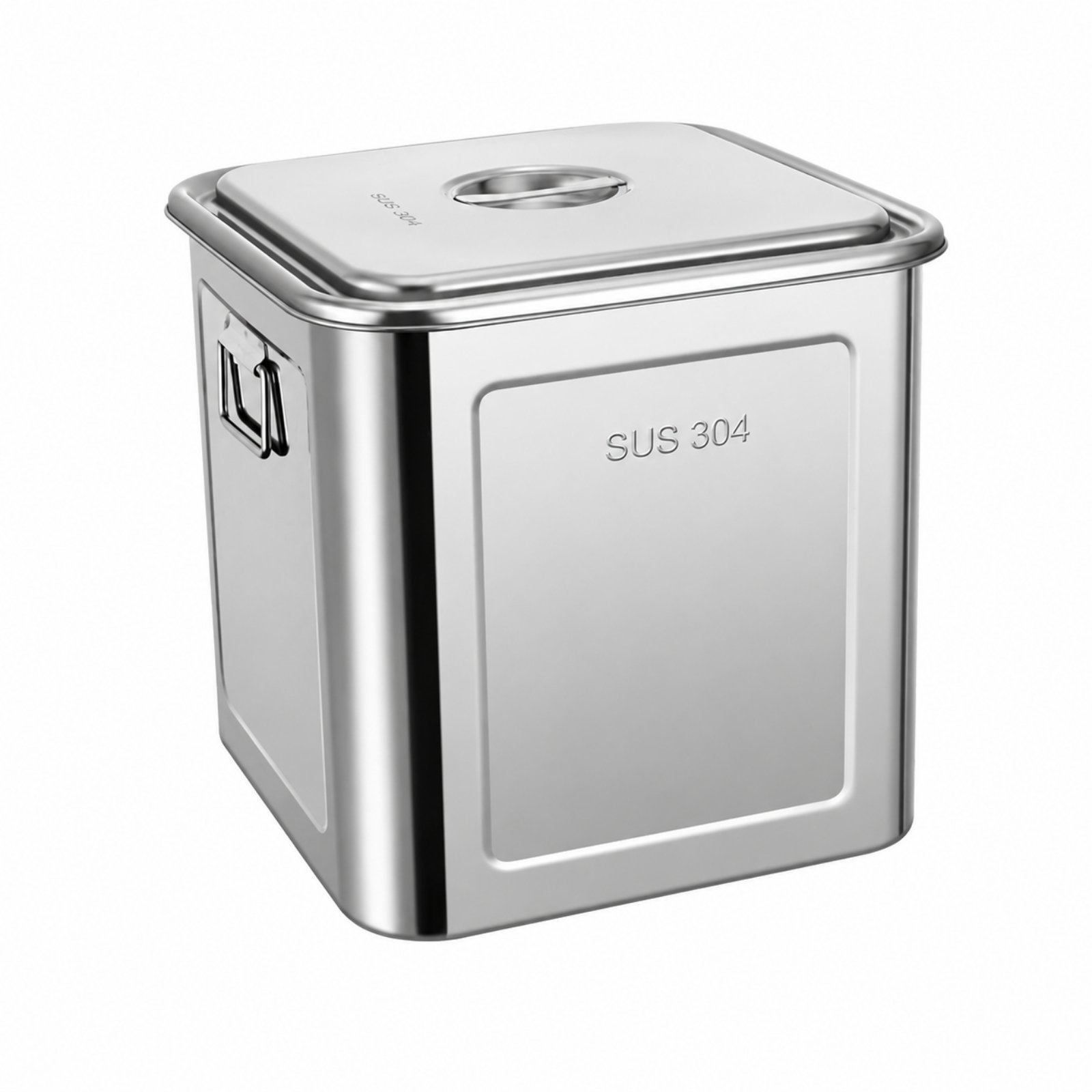 Stainless Steel Storage Bucket – 8L, 304