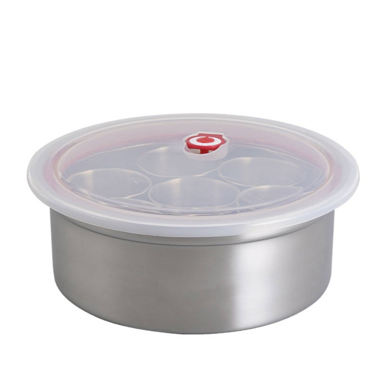 Round Spices Organizer with Translucent Lid