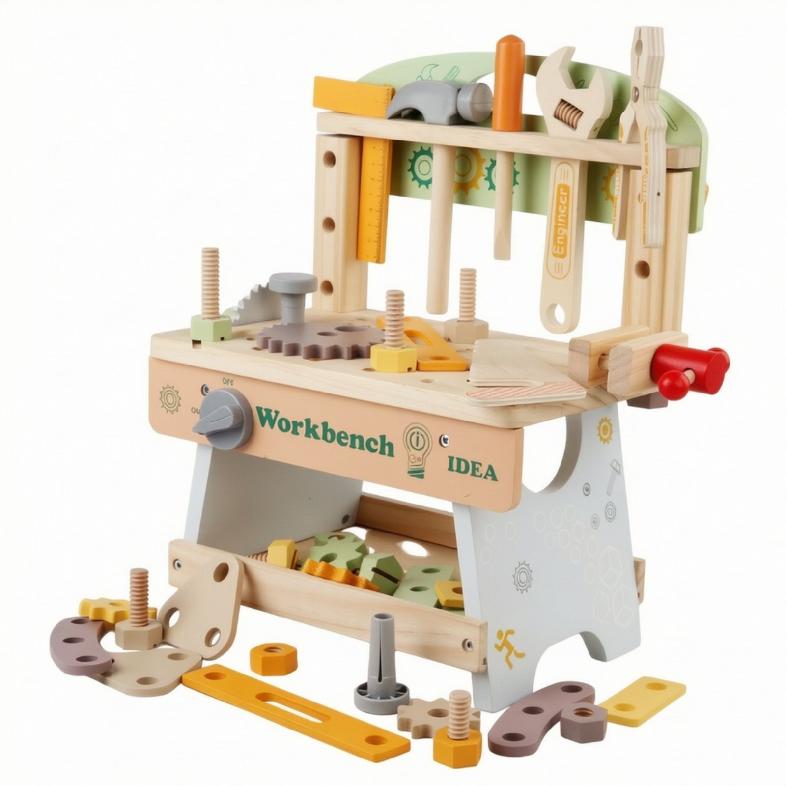 Wooden Toy Workbench – Tool Bench