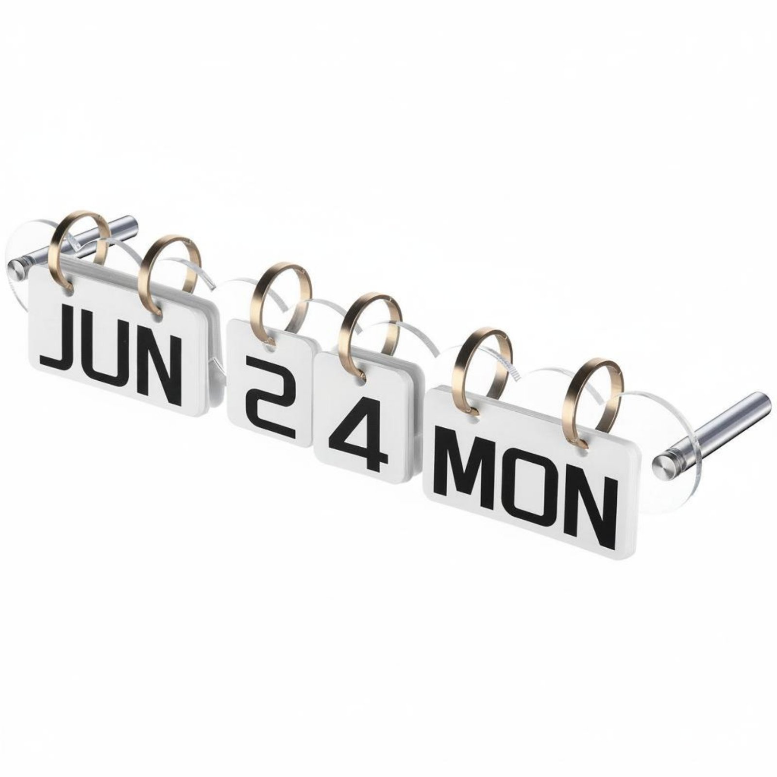 Horizontal Acrylic Calendar Holder