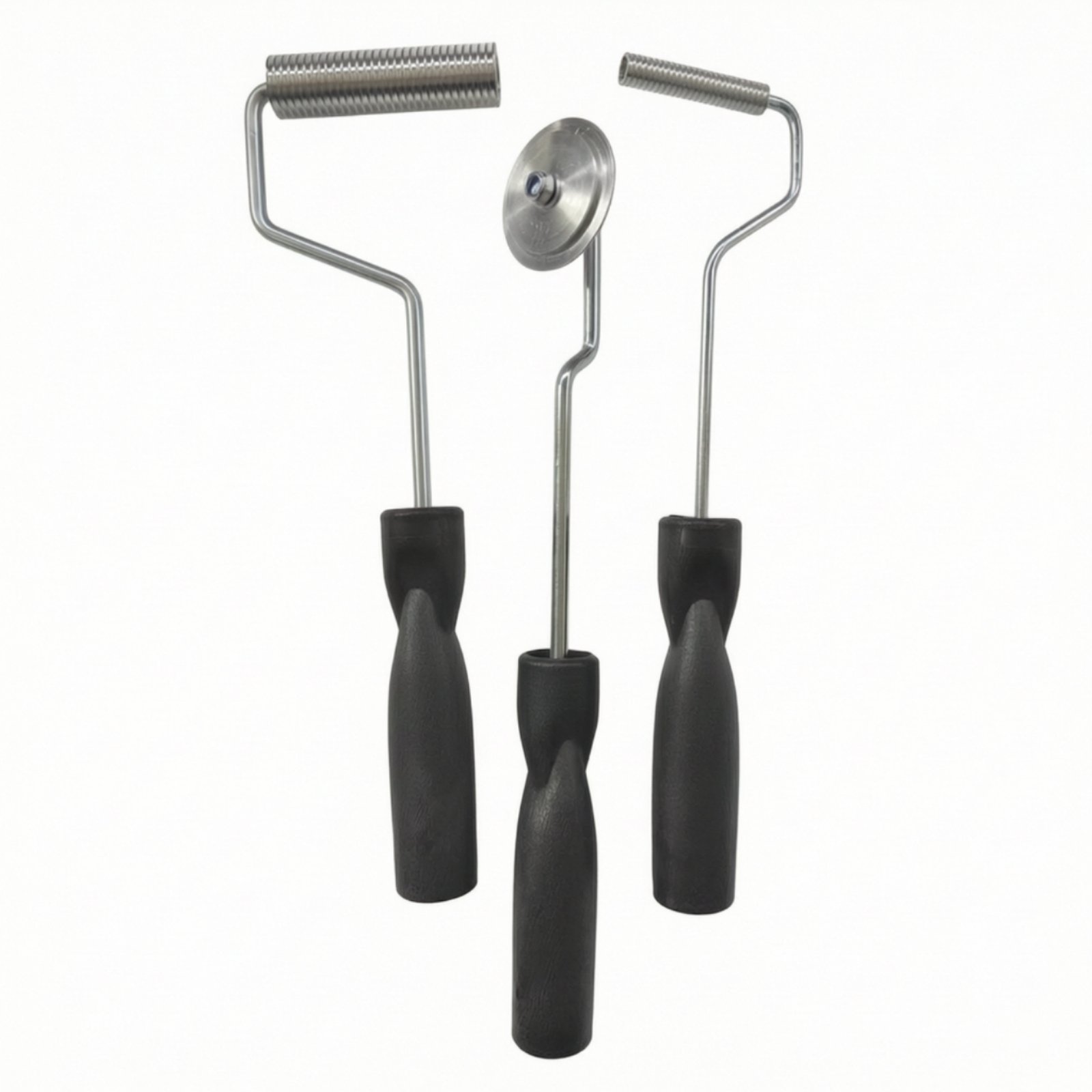 3 Pieces Fiberglass Roller Tool Aluminum Alloy