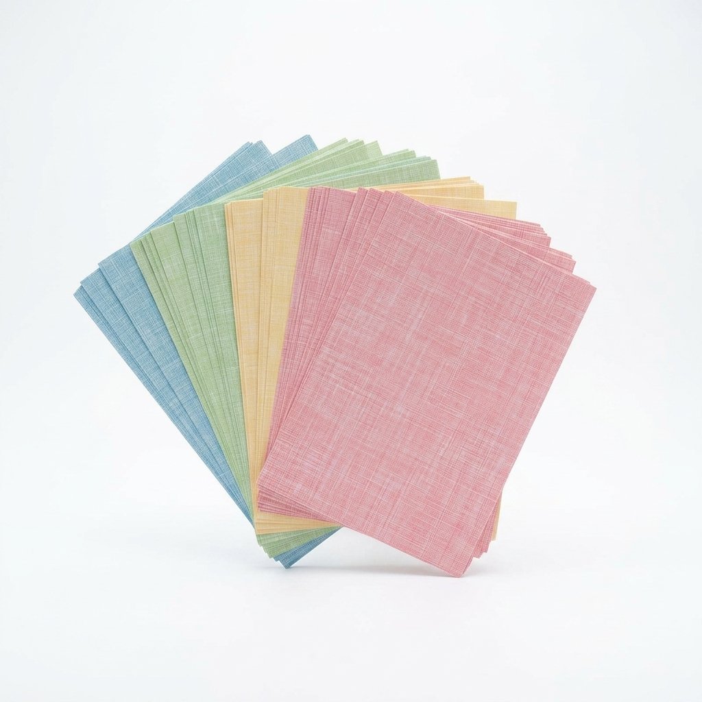 A4 Fine Linen Texture Paper