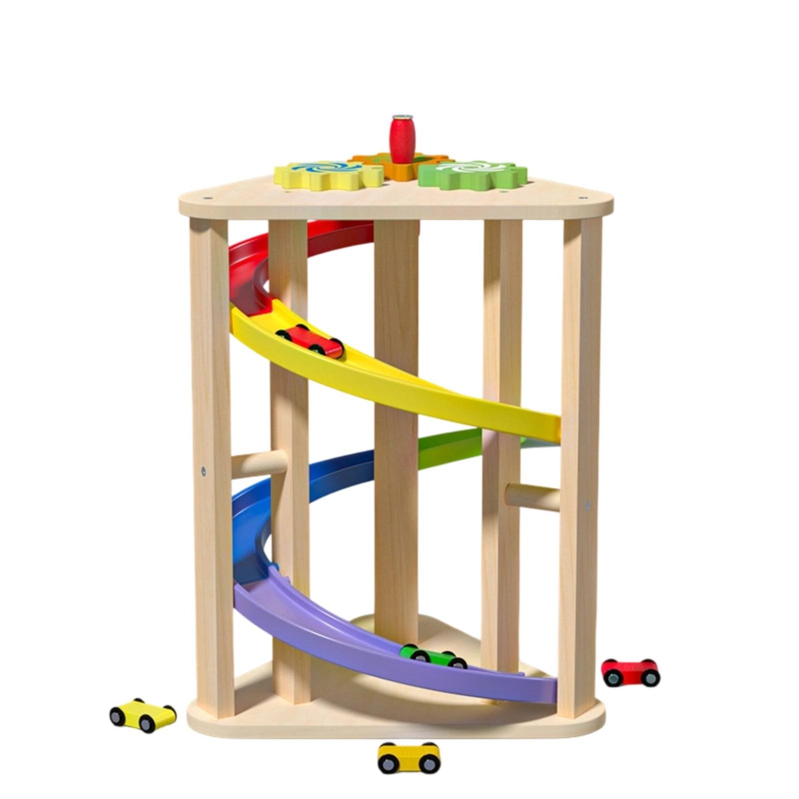 Wooden Car Track Toy