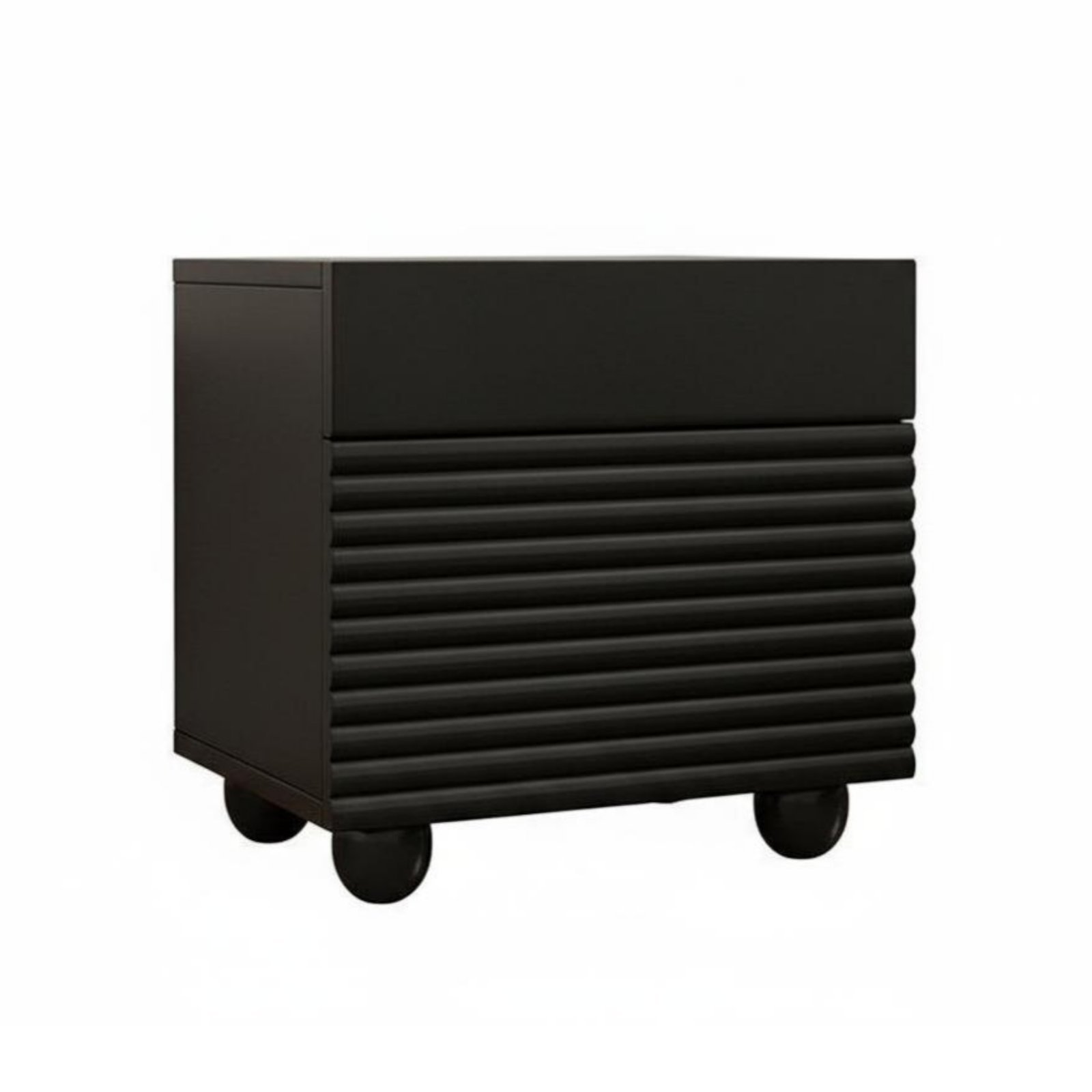 Fluted Drawer Nightstand