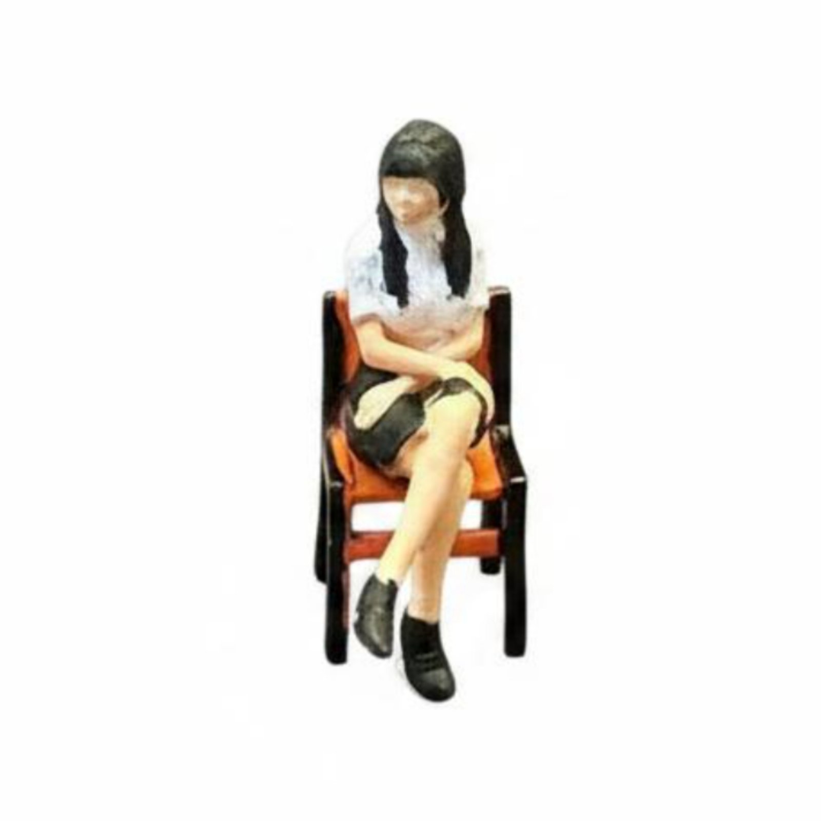 1/64 Seated Woman Figurine