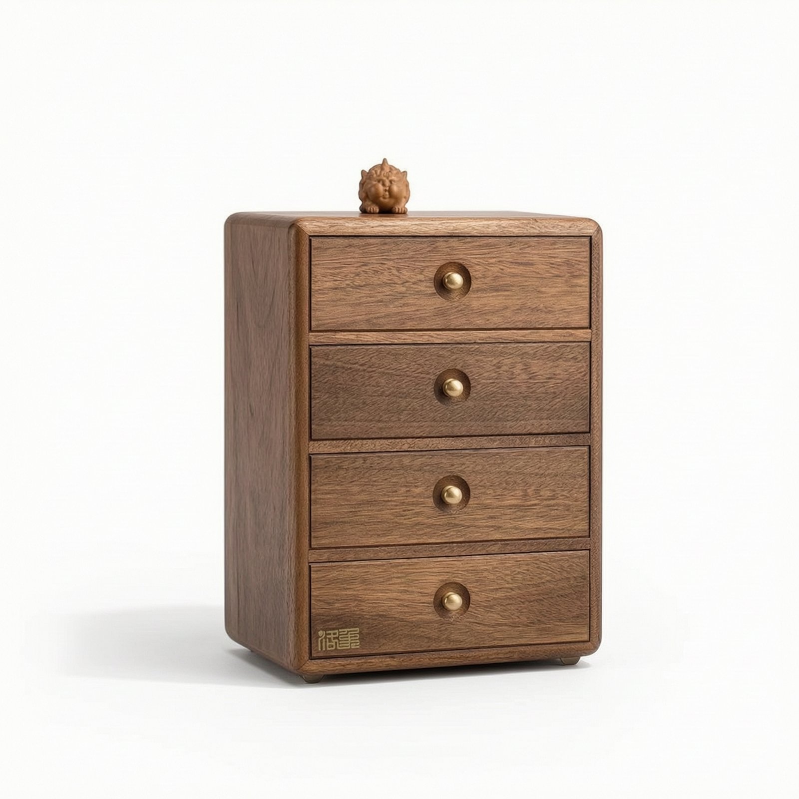 Jewelry Organizer with Drawers – Walnut