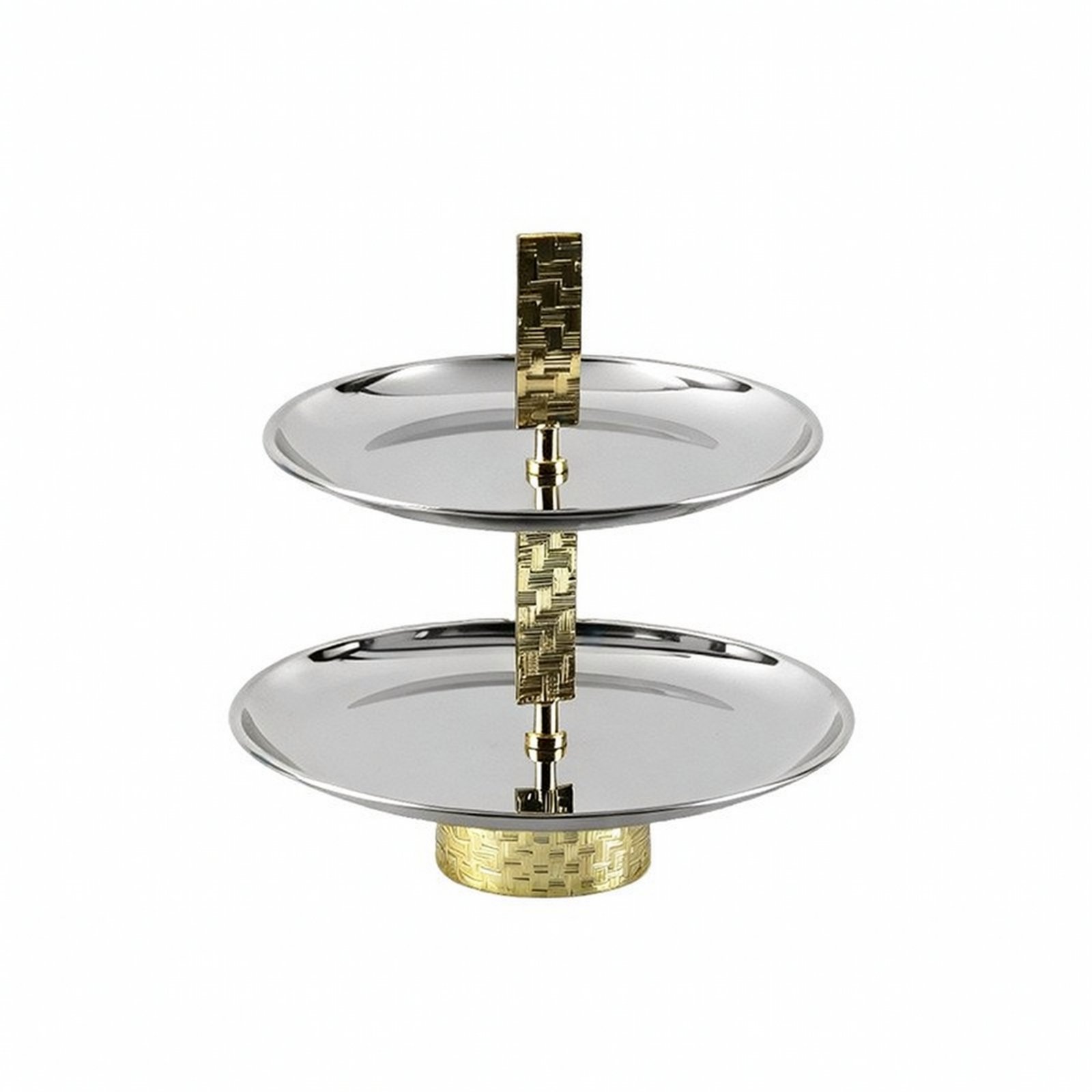 Two-Tier Metal Tray