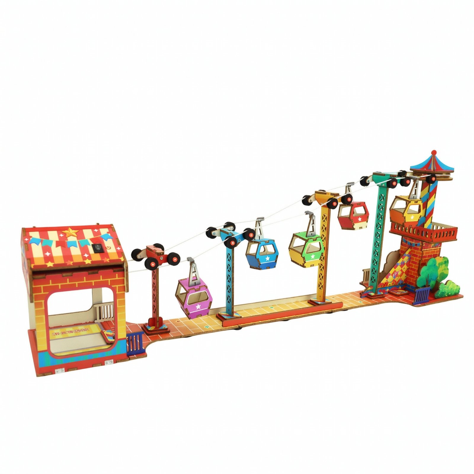 Cable Car Model Friction-Drive