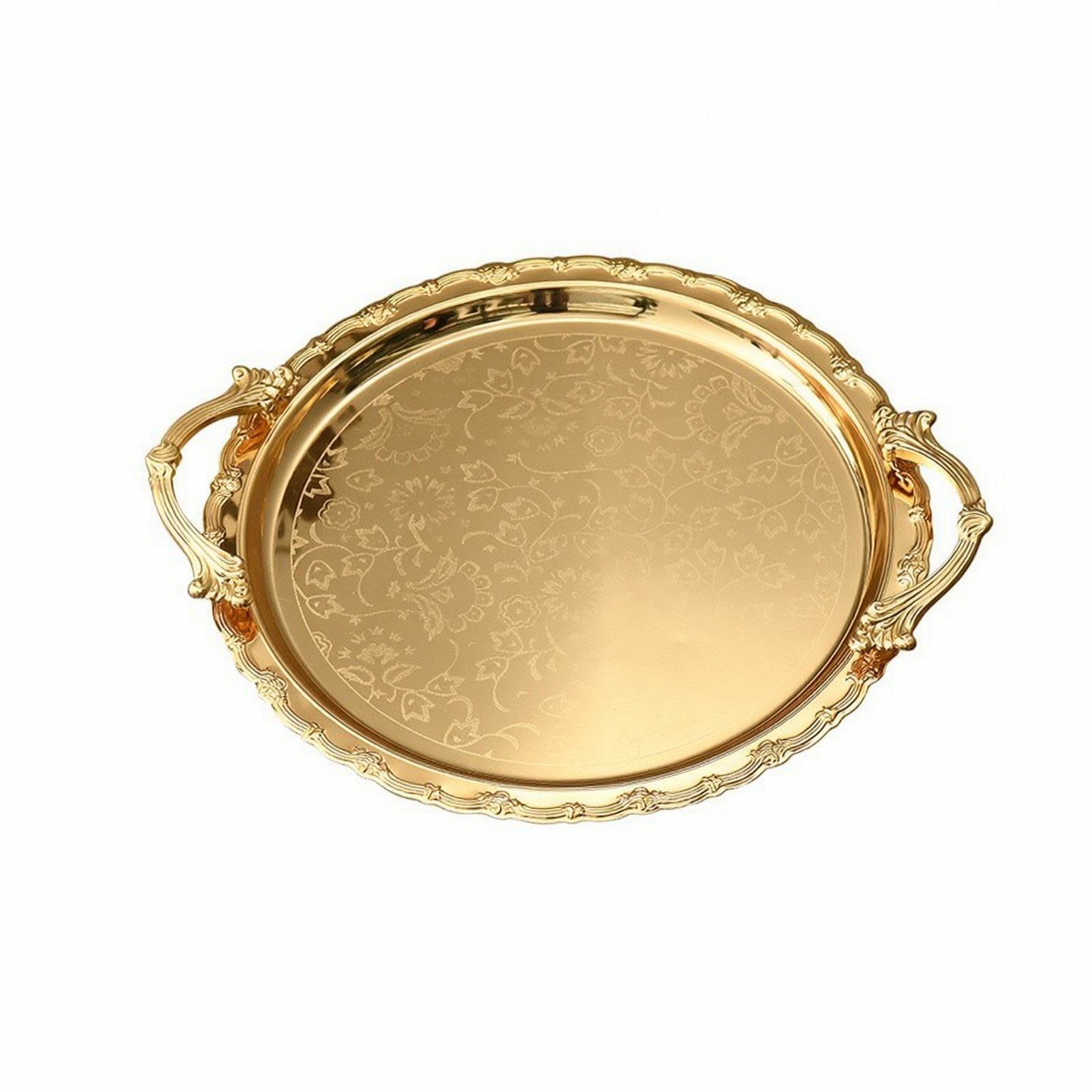 3-Piece Stainless Steel Serving Tray