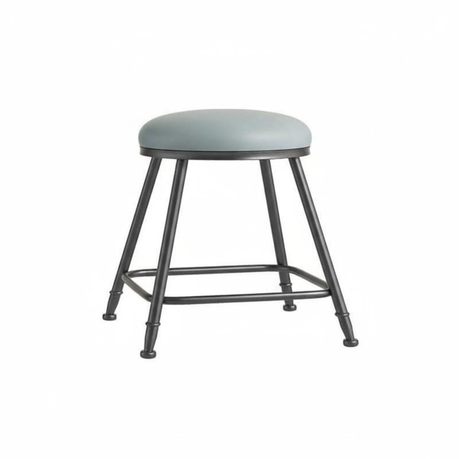 Backless Padded High Stool