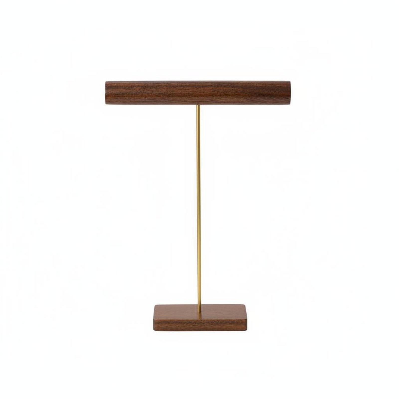 Black Walnut Necklace Display Stand