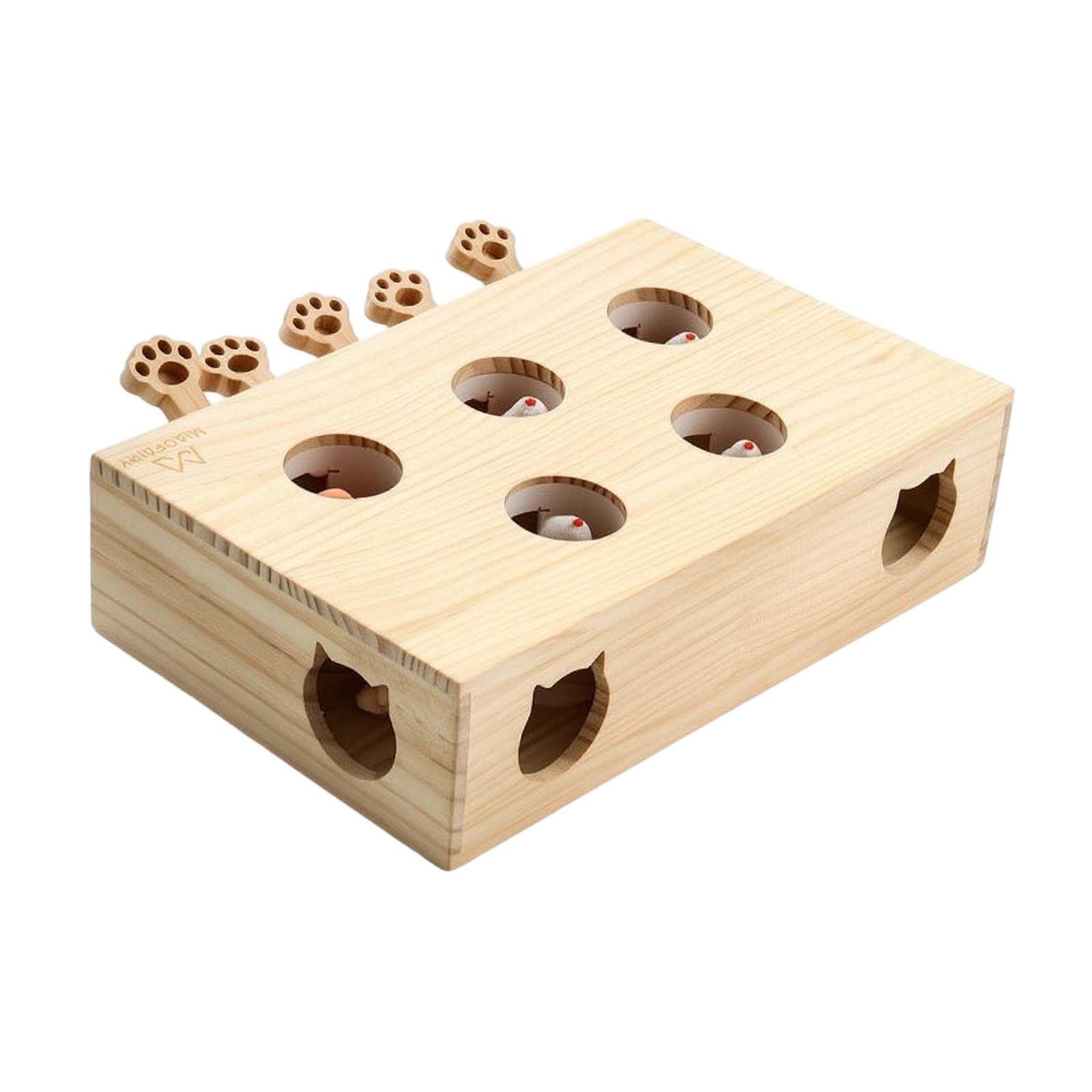Wooden Cat Puzzle Toy – Upgraded