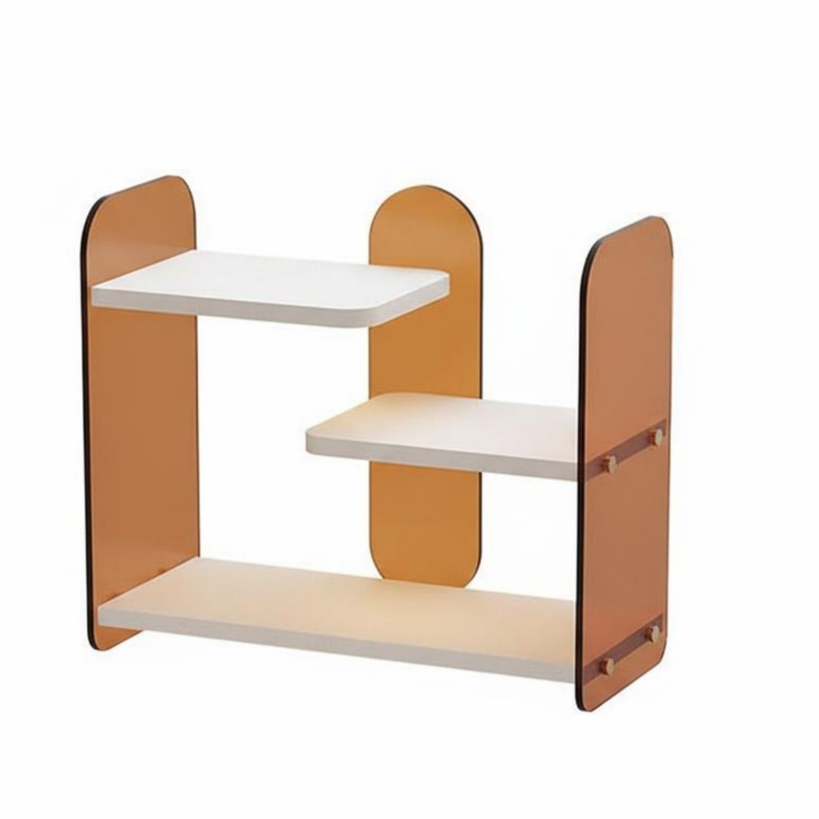 Countertop Shelf Organizer – White, Red Tea