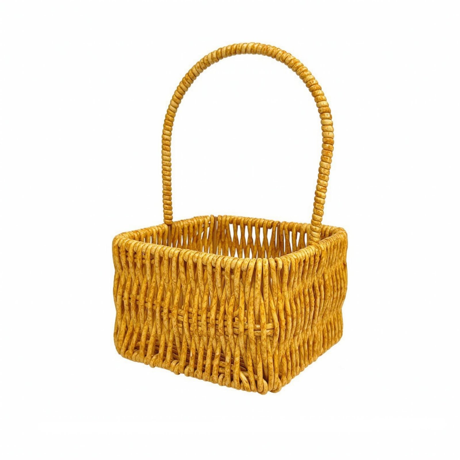 Woven Basket with Handle