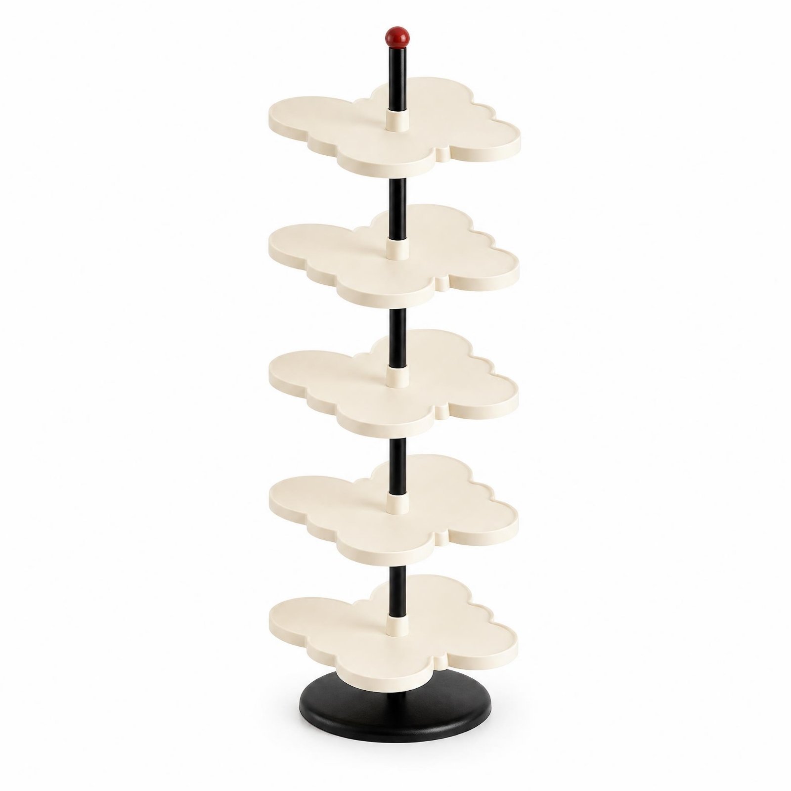 5-Tier Curved Shoe Rack