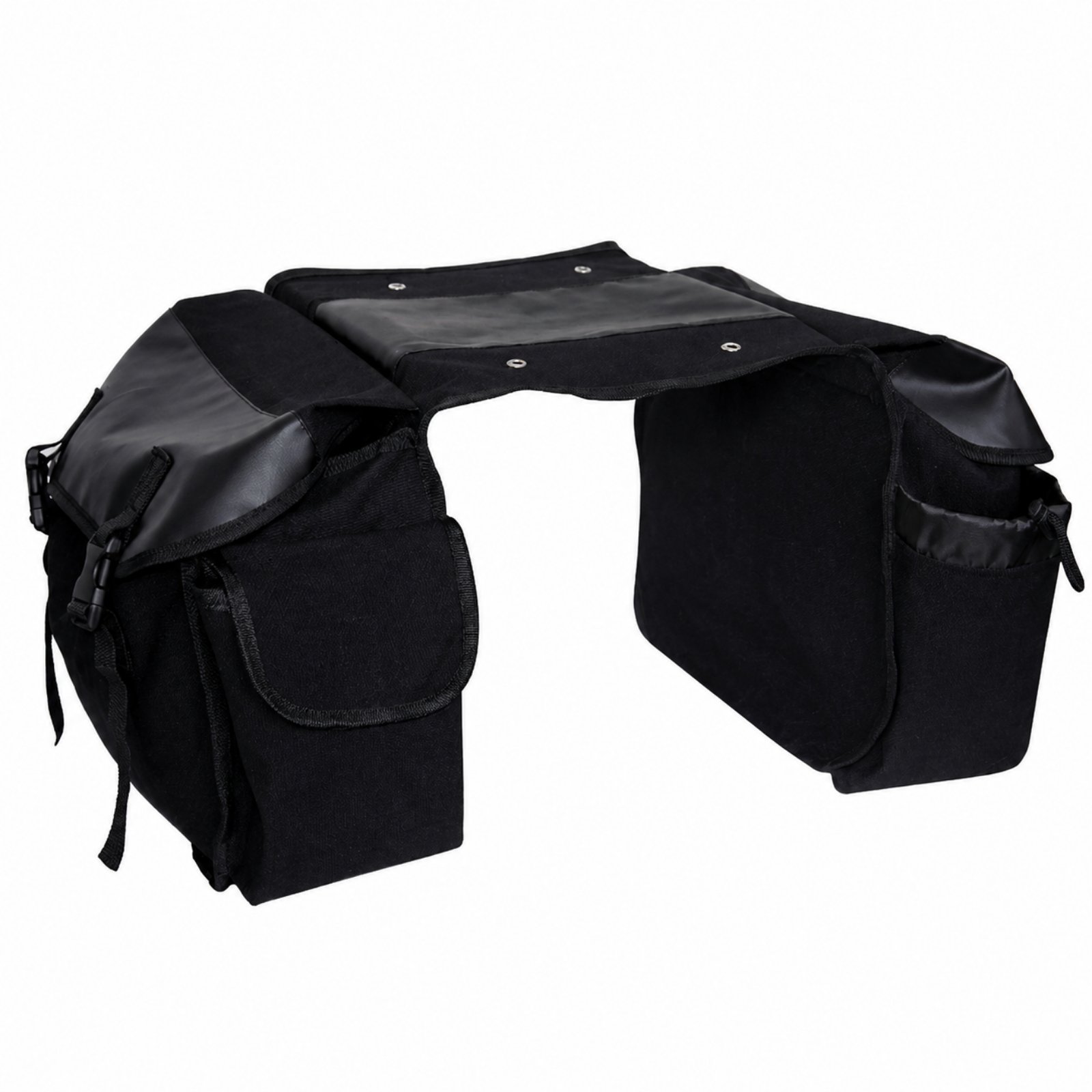 Rear Pannier Bag with Side Pockets