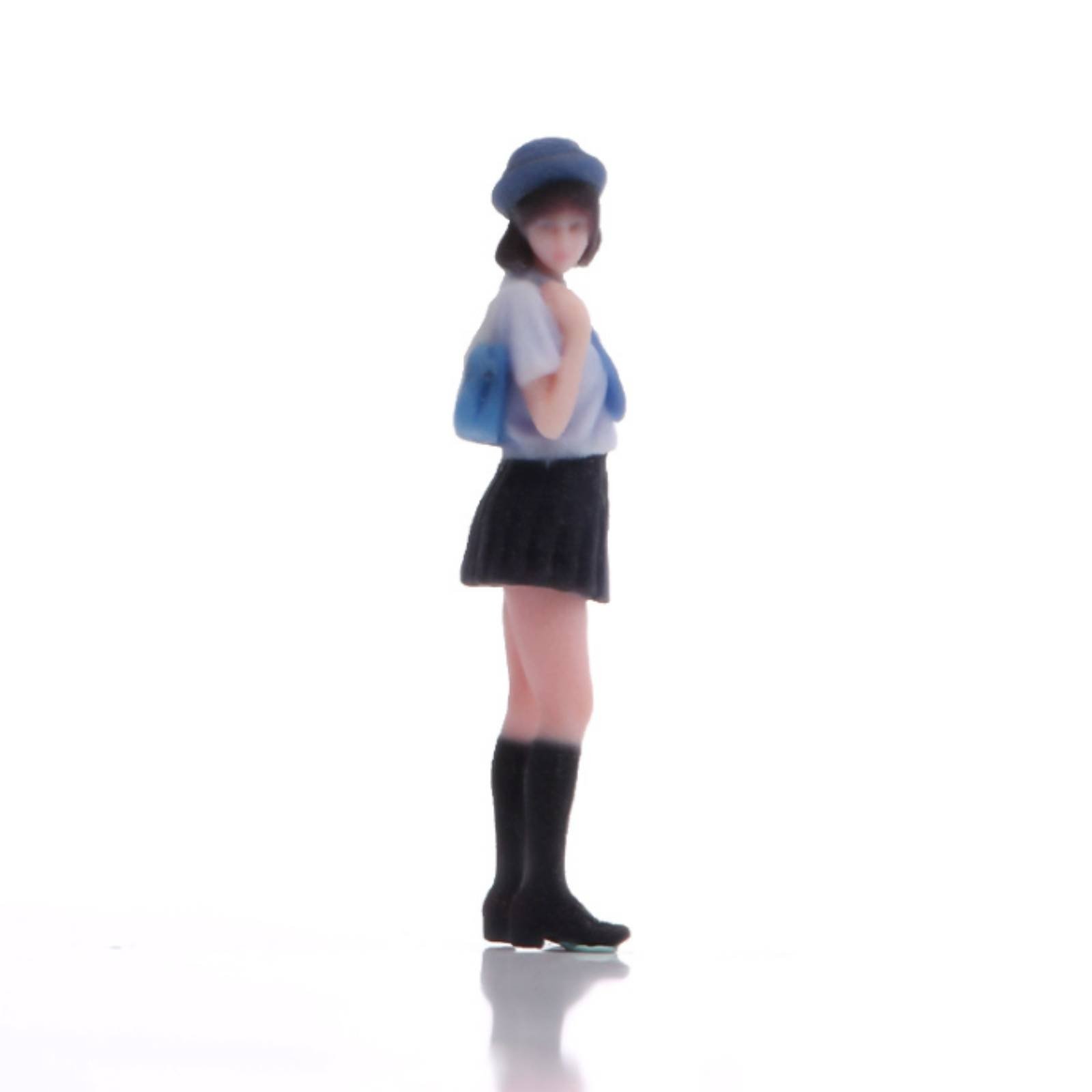Miniature Schoolgirl Figure 1/64 Scale