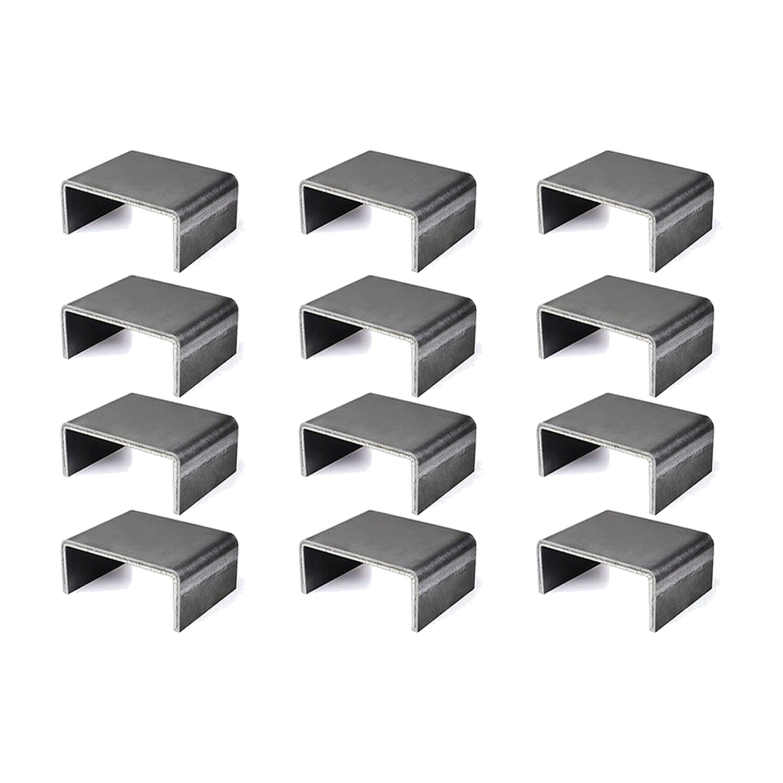 12-Piece Heavy-Duty Weldable Stake Pocket Bracket