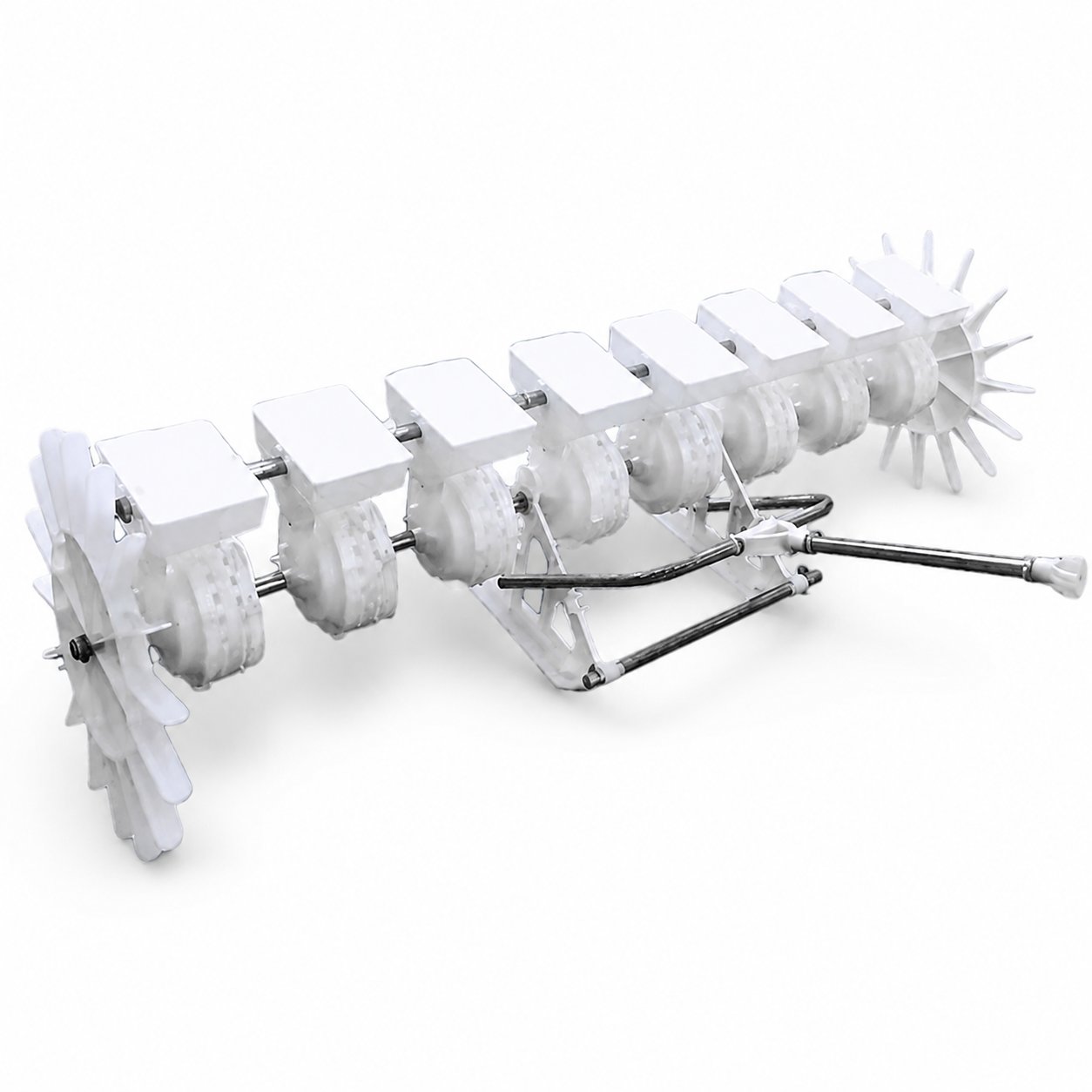 Hand-Pushed Seeder for Corn Beans