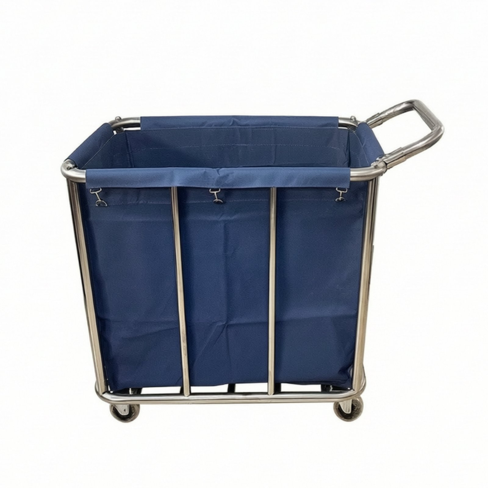 Rolling Laundry Cart with Handle