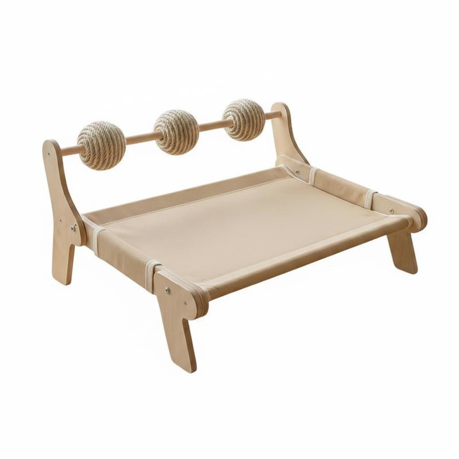 Cat Design Scratch Resistant Bed