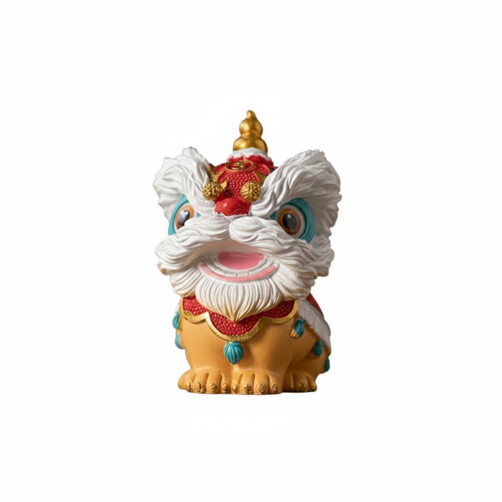 Lion Dance Figurine