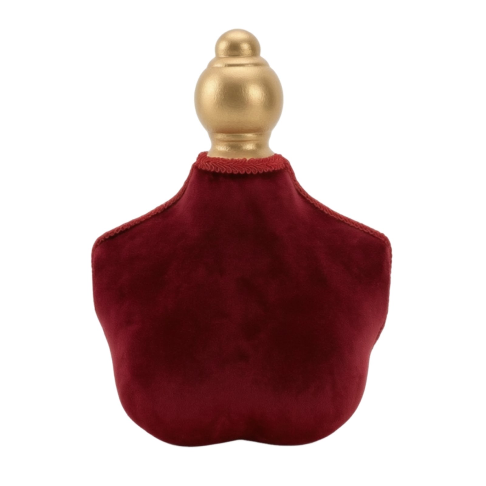 Wooden Necklace Display Stand – Red Short