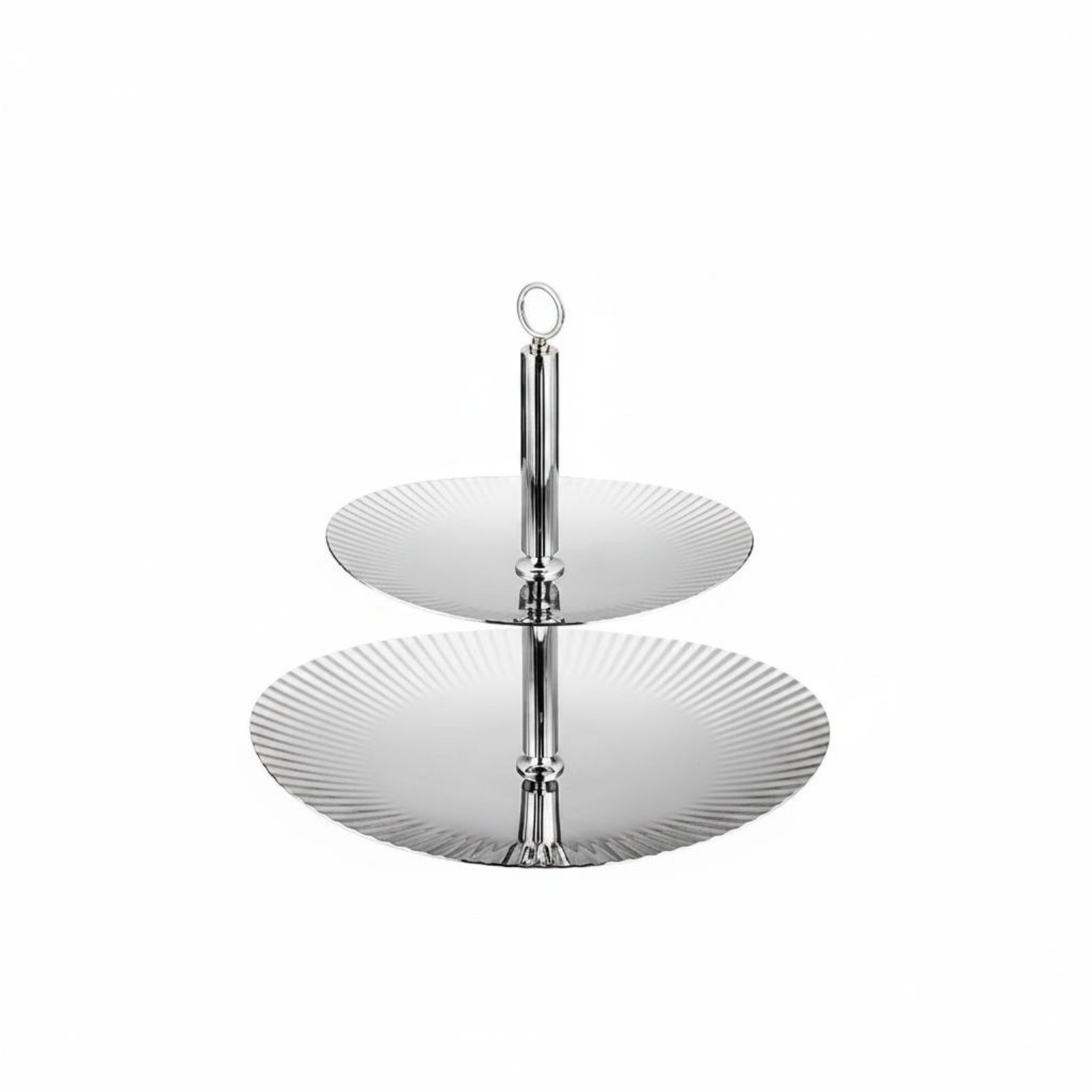 Stainless Steel Cake Stand – Silver