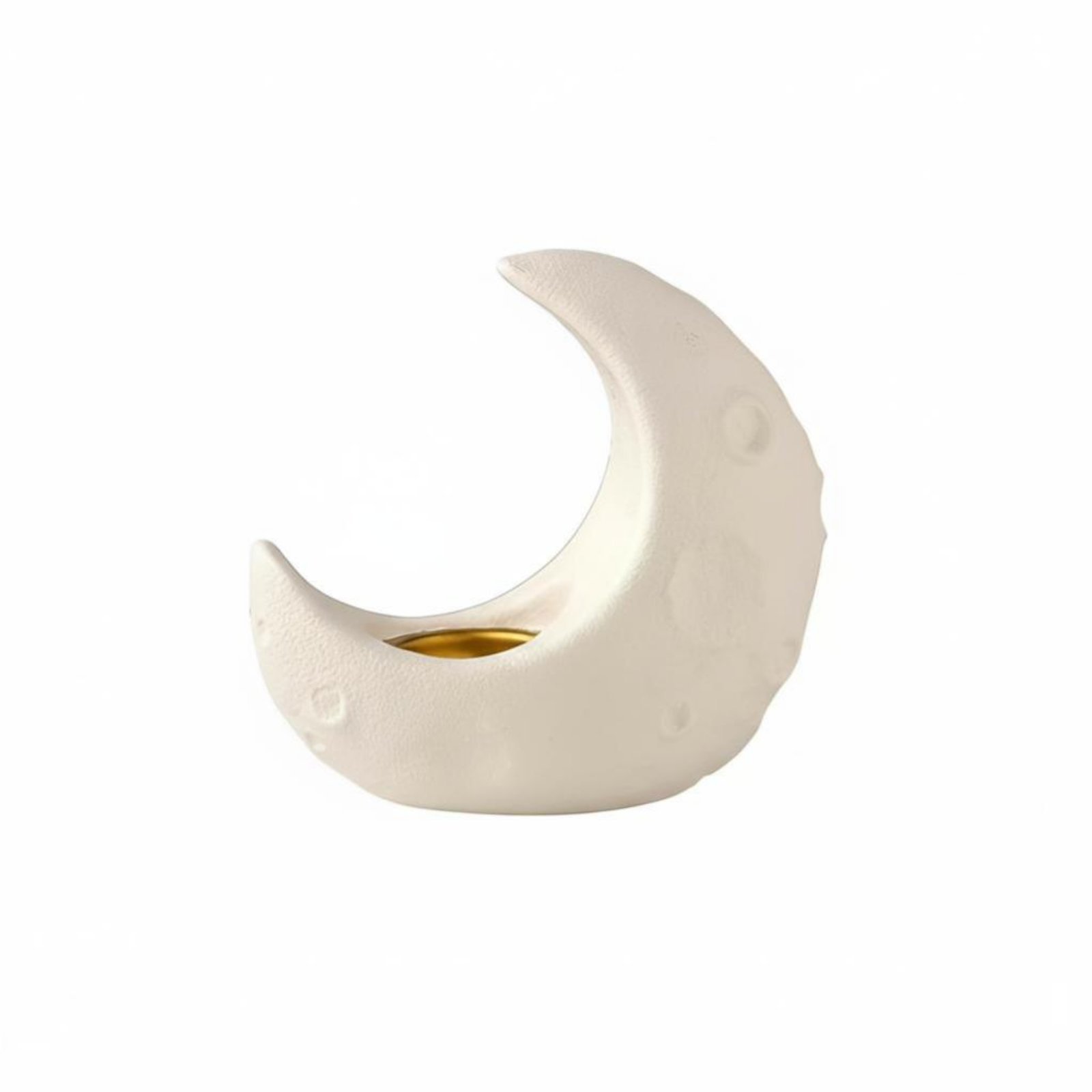 Ceramic Moon Incense Burner