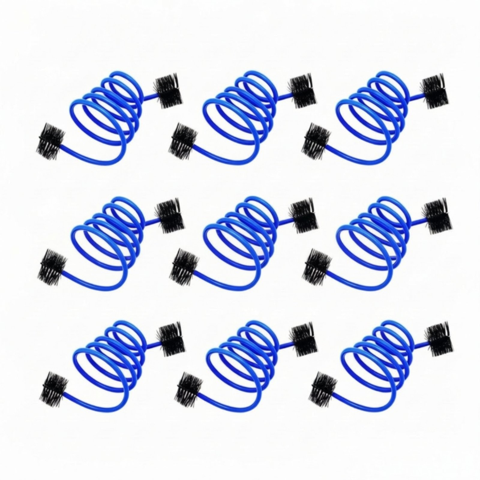 9 Pieces Wind Instrument Brush Double-Ended Flexible Tube