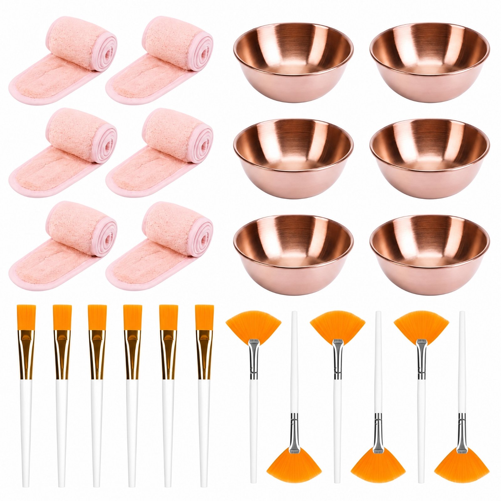 24 Pieces Facial Care Tool Assortment