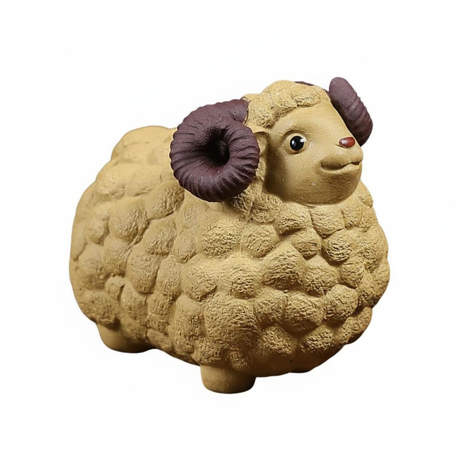 Ceramic Clay Tea Pet Sheep Figurine