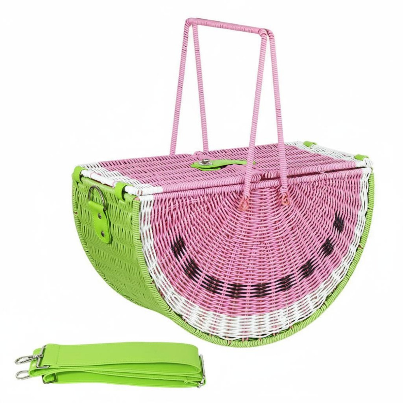 Picnic Basket Printed Detailing