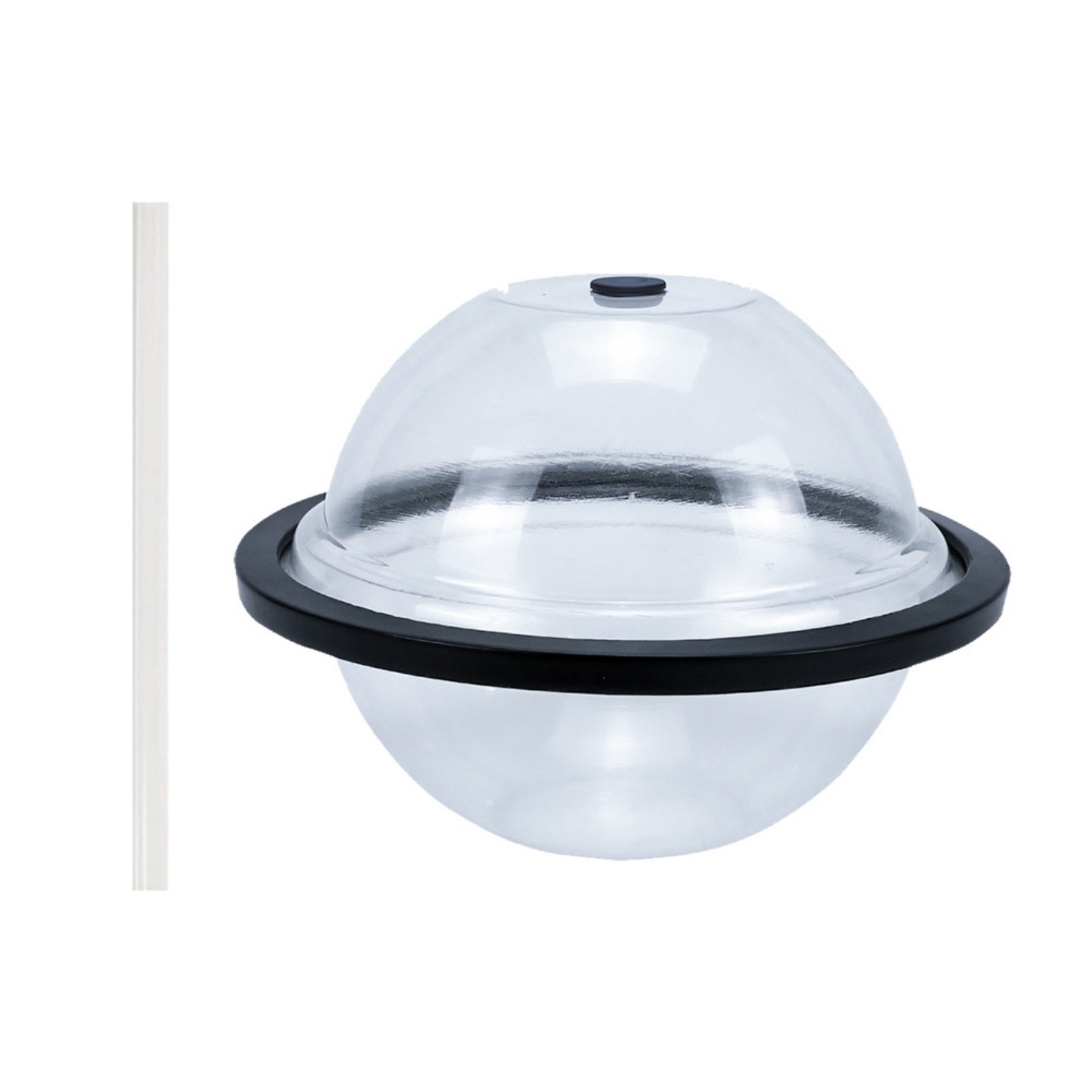 Globe Cup with Silicone Straw