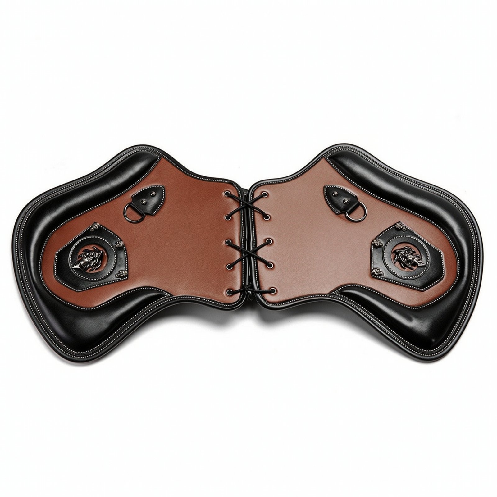 PU Leather Saddle Guard Panel