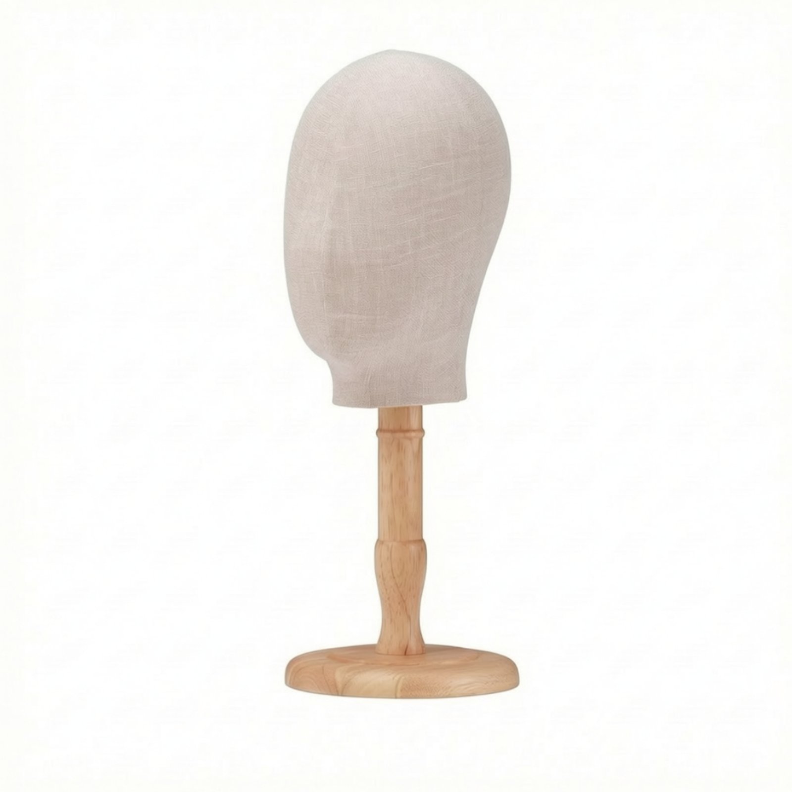 Cloth Covered Mannequin Head Stand