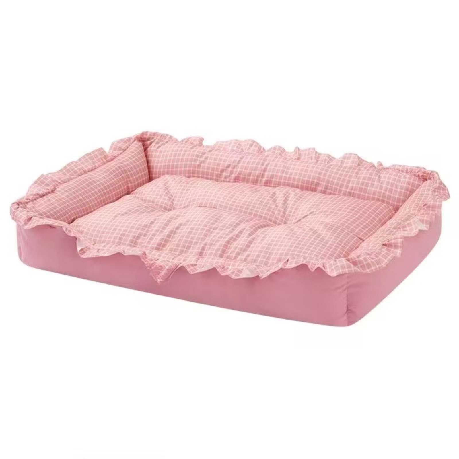 Plaid Pet Bed