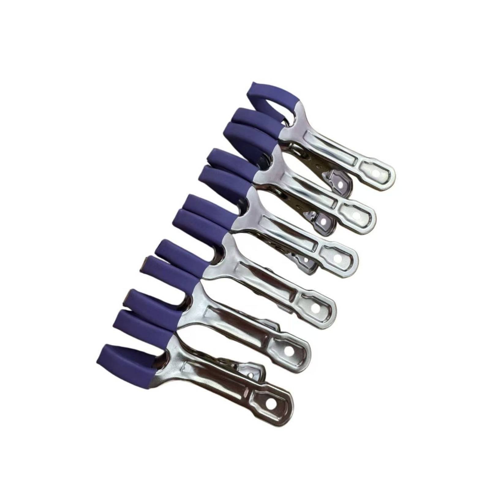 6-Piece Woodwind Key Clamps with Rubber Tips
