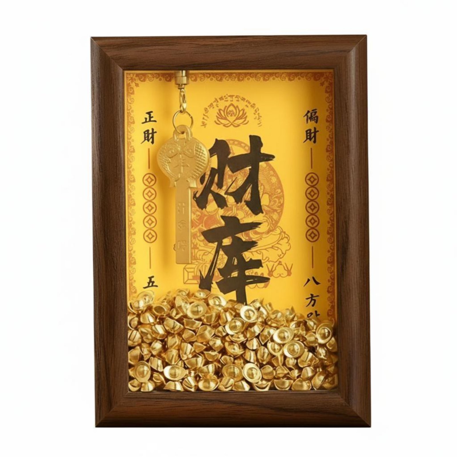 Fortune God Frame Decor