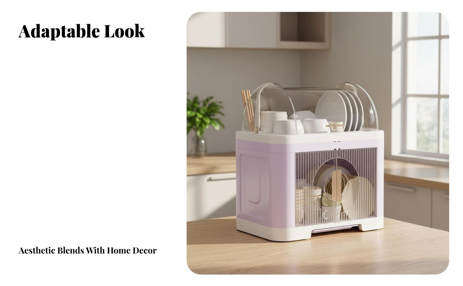 Covered Dish Drainer with Drainboard