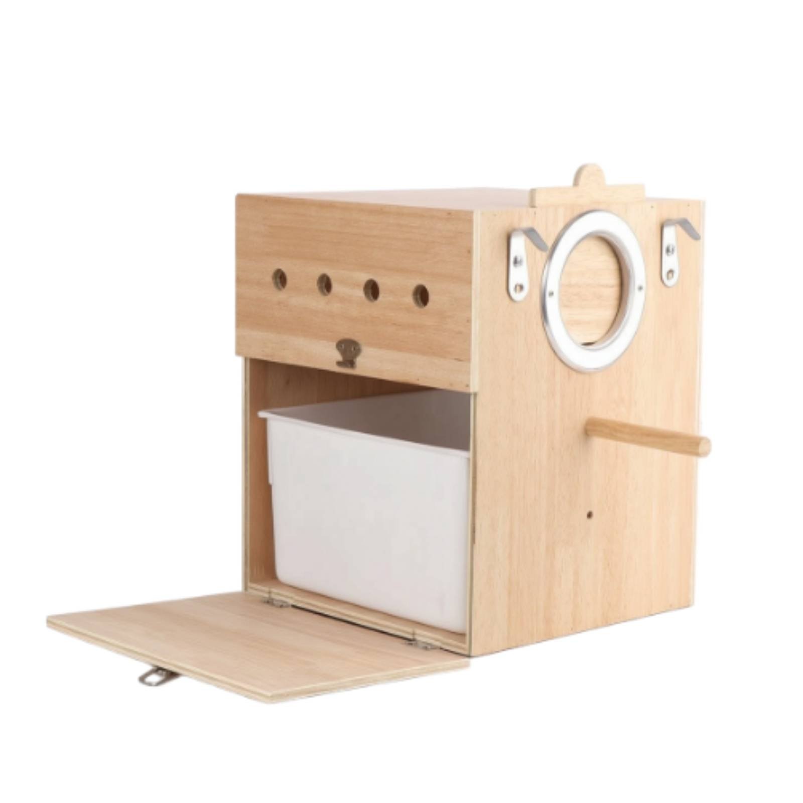 Wood Bird Nesting House