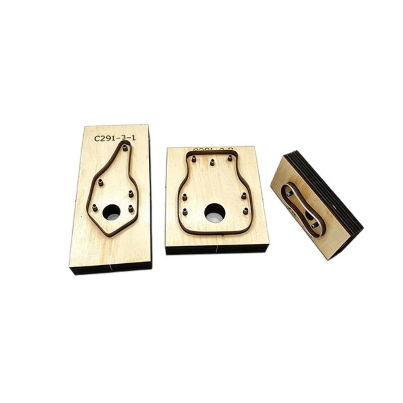 3-Piece Key Case Leather Cutting Die