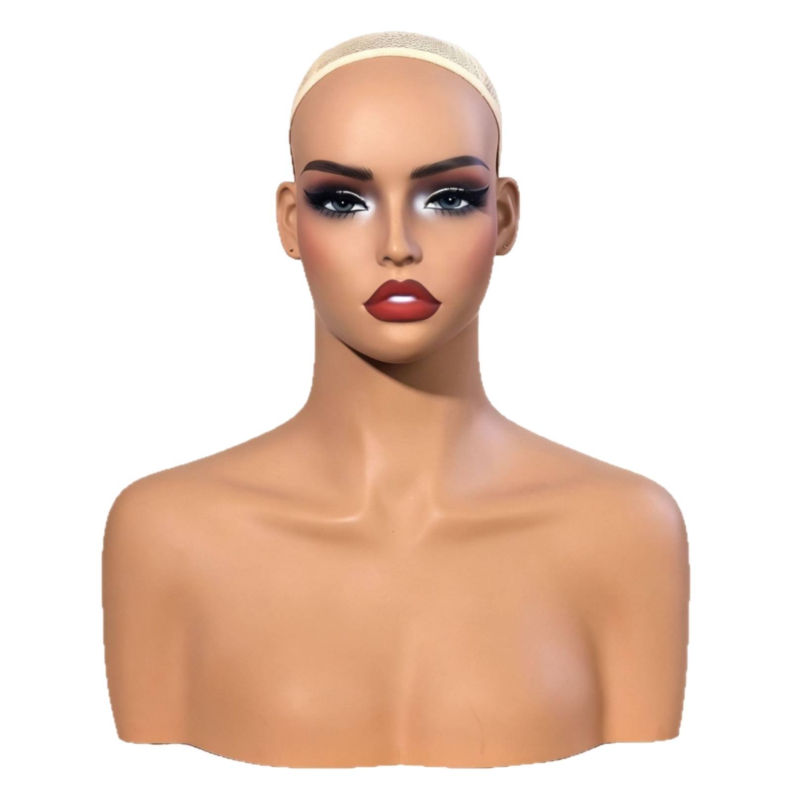PVC Mannequin Head Bust