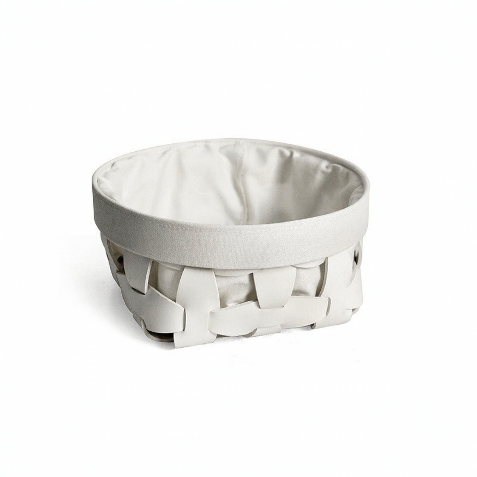 Woven Laundry Basket with Lining